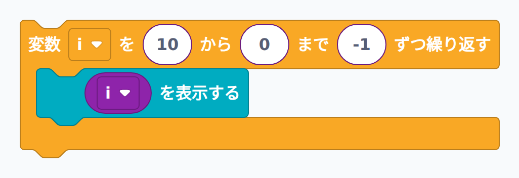模範解答:カウントダウン